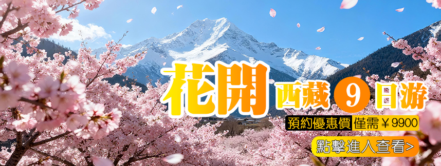 林芝然烏來古冰川拉薩日喀則9日遊