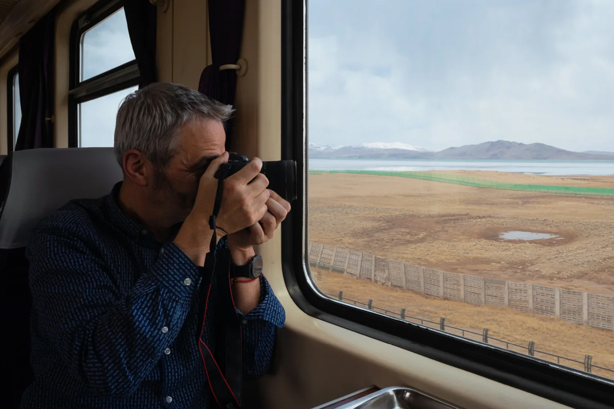 外国人火车进藏