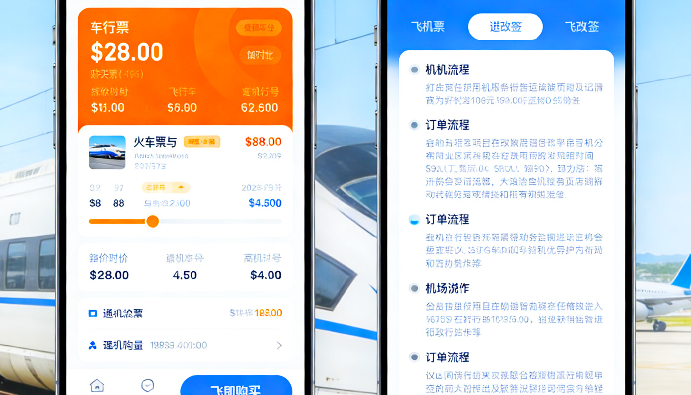 手机购票平台对比1