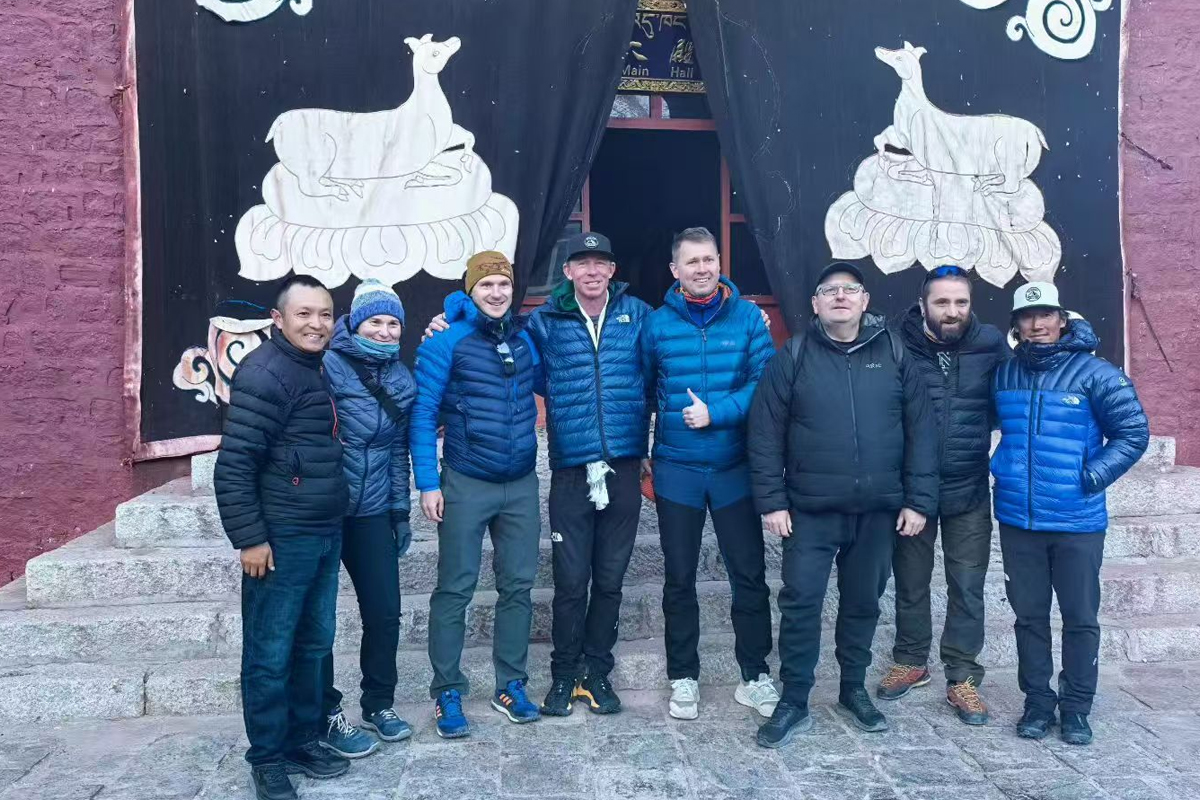 外国人布达拉宫1